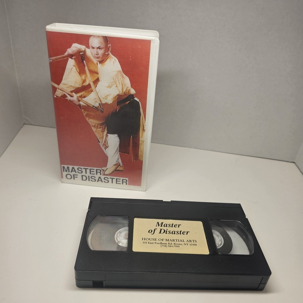 Master of Disaster VHS Martial Arts Kung Fu Action